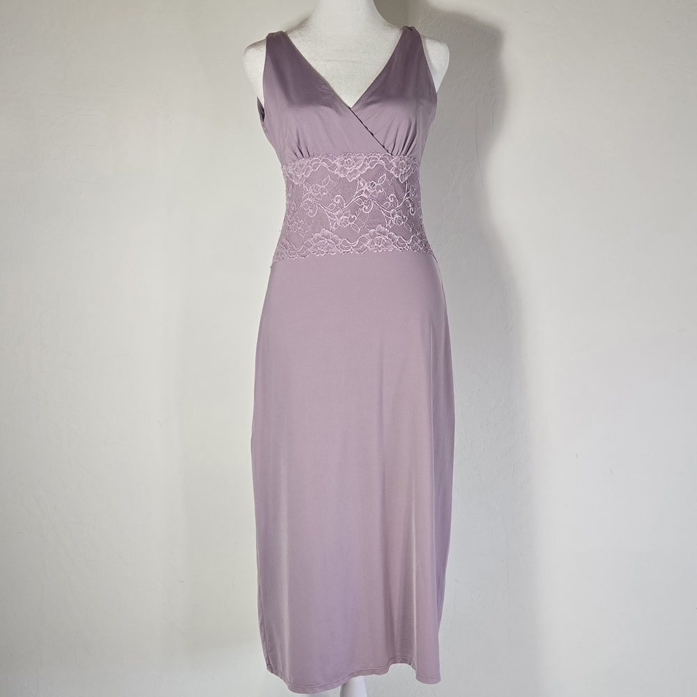 Soma lavender lace detail chemise size 0